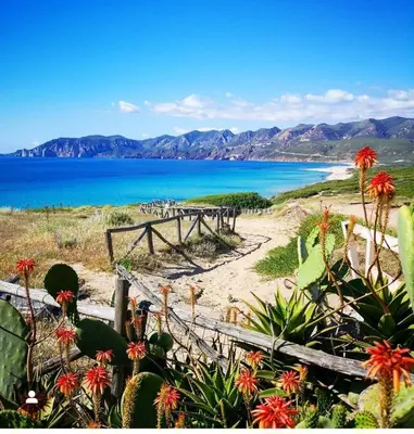 Paesaggio naturale nelle vicinanze della casa vacanze