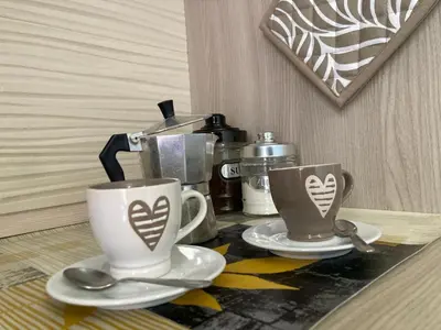Set per la preparazione di tè e caffè presso S'imbustHouse
