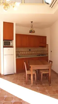 Cucina o angolo cottura di Bari Sardo Le More Suite 2