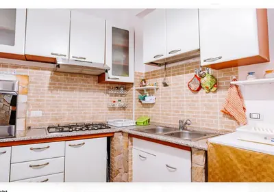 Cucina o angolo cottura di Casa vacanze Cagliari Poetto