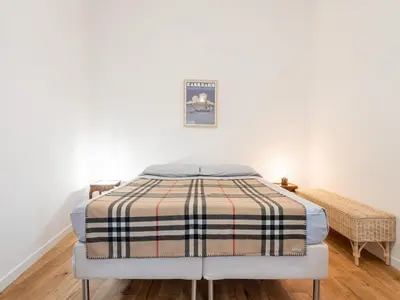 Letto o letti in una camera di Filippo's home in Villanova