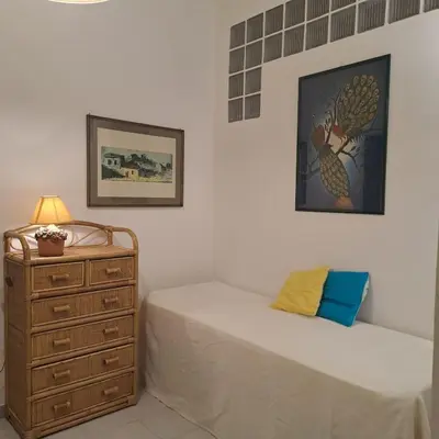 Letto o letti in una camera di Casa Biasi