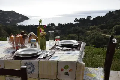 Paesaggio naturale nelle vicinanze della casa vacanze