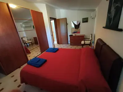 Letto o letti in una camera di Casa vacanze Medau Rubiu