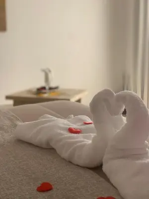 Letto o letti in una camera di Glorian Hotel
