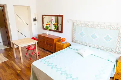 Letto o letti in una camera di S Efisio in Cagliari Centre U2166