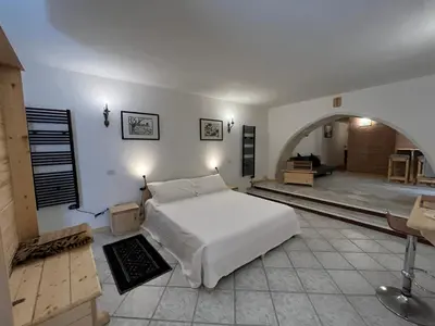 Letto o letti in una camera di DIMORA MADONNA DELLA SPERANZA