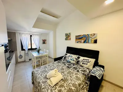 Letto o letti in una camera di CannonHouse - La pavoncella Blu