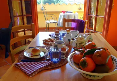 Cibo presso il bed & breakfast o nelle vicinanze