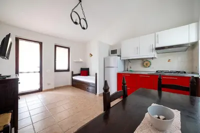 Cucina o angolo cottura di Campus Home - 500 metri dalla spiaggia