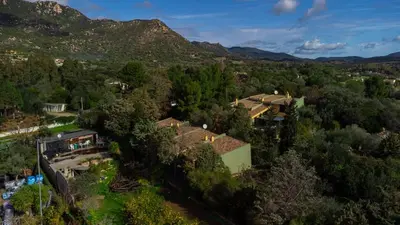 Paesaggio naturale nelle vicinanze della casa vacanze