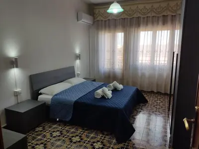 Letto o letti in una camera di Eleonora d'Arborea