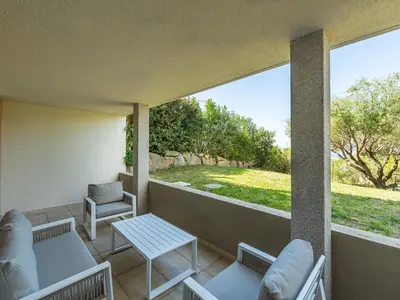 Area soggiorno di Villa Eden