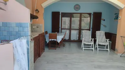 Patio o area all'aperto di Casa Vacanze I Borghi