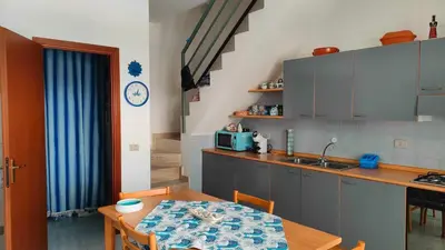 Cucina o angolo cottura di Casa Vacanze I Borghi