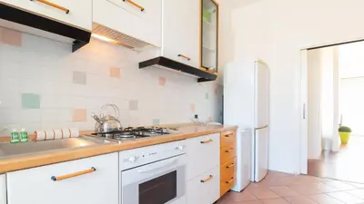 Cucina o angolo cottura di Lucifero View Apartment-Cagliari