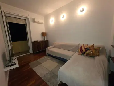 Area soggiorno di Lucifero View Apartment-Cagliari