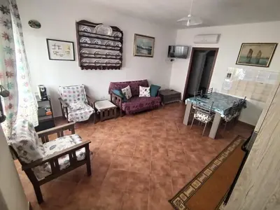 Area soggiorno di Casa Tabarka