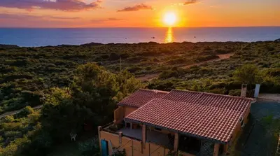 Paesaggio naturale nelle vicinanze della casa vacanze