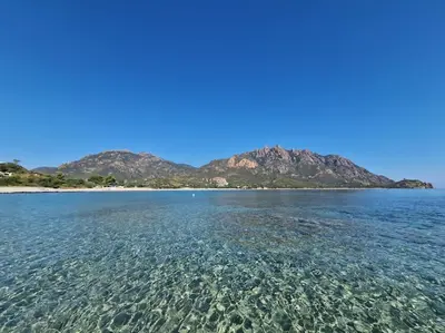 Paesaggio naturale nelle vicinanze della villa