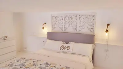 Letto o letti in una camera di La Perla Blu