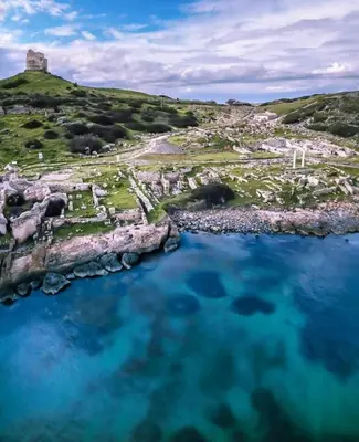 Paesaggio naturale nelle vicinanze della casa vacanze