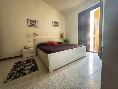 Letto o letti in una camera di [Funtana Meiga - Windsurf Panorama] 50 mt from sea