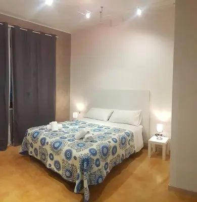 Letto o letti in una camera di CasaAlma