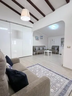 Area soggiorno di Casa Vacanze Nerea - Relax e Mare vicino a Cagliari in Sardegna