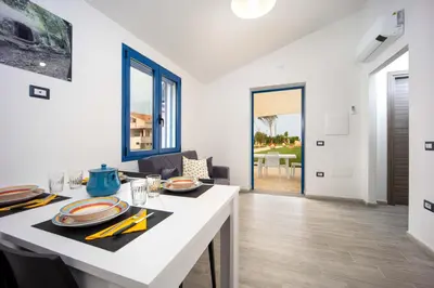 Planimetria di Acquamarina, appartamenti sul mare con piscina