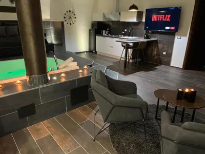 TV o dispositivi per l'intrattenimento presso Suite 115 - Luxury Rooms