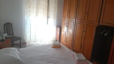 Letto o letti in una camera di Cip house