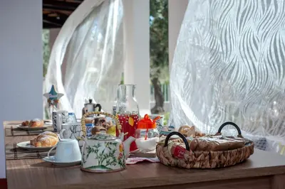 Cibo presso il bed & breakfast o nelle vicinanze