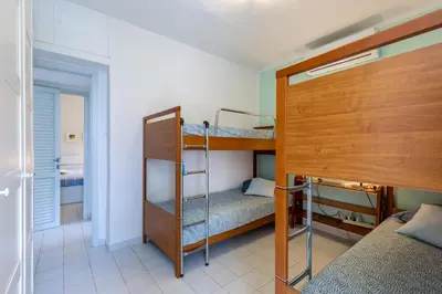 Letto o letti in una camera di Villa Buganvillea near the beach