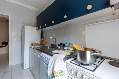 Cucina o angolo cottura di Villa Buganvillea near the beach