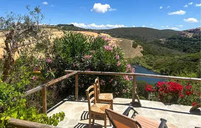 Paesaggio naturale nelle vicinanze della casa vacanze