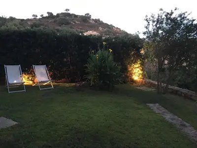 Paesaggio naturale nelle vicinanze della villa