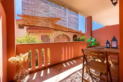 Balcone o terrazza di Romantic Bohemien apartment- private terrace