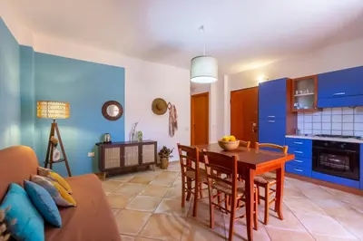 Cucina o angolo cottura di Romantic Bohemien apartment- private terrace