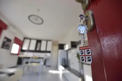 Cucina o angolo cottura di Villa Isola Bella - Bianconero