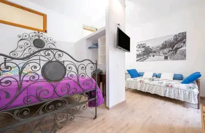 Letto o letti in una camera di Alla Marina