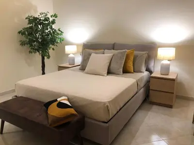 Letto o letti in una camera di Nuraghe house 36