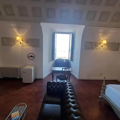 Letto o letti in una camera di Palazzo Boyl 1840
