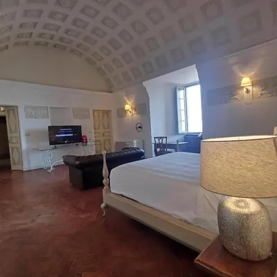 Letto o letti in una camera di Palazzo Boyl 1840