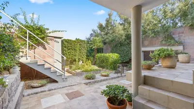 Giardino di Luxury Villa Maestrale- San Giovanni di Sinis