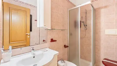 Bagno di Luxury Villa Maestrale- San Giovanni di Sinis