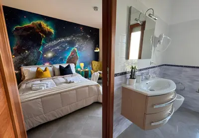 Bagno di Galaxy Room Sardinia