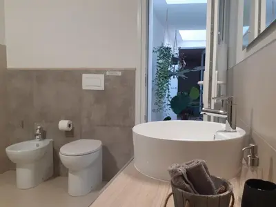 Bagno di La Capitana apartment onthe coast ALLergyFree