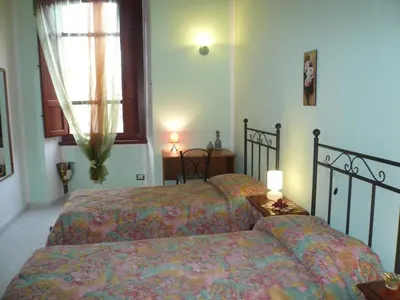 Letto o letti in una camera di Alloggio privato Giunic