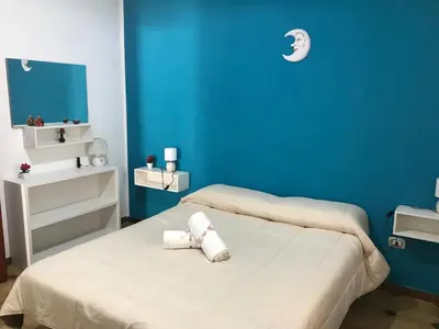 Letto o letti in una camera di Villa 